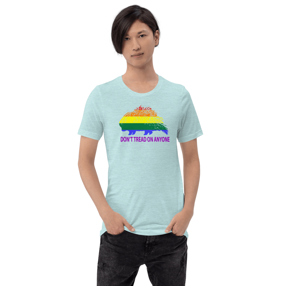 Don't Tread on Anyone LGBTQ SlimFit Unisex T-Shirt - Proud Libertarian - Proud Libertarian