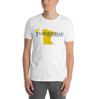 Libertarian Party of Minnesota Short-Sleeve Unisex T-Shirt - Proud Libertarian - Proud Libertarian