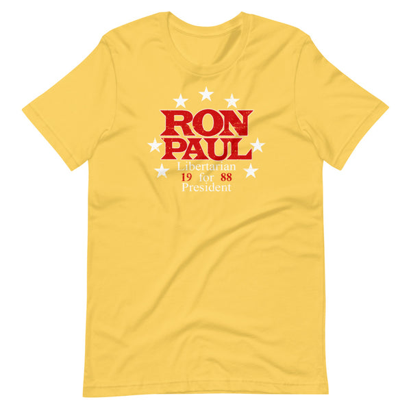 Ron Paul for President Short-Sleeve Unisex T-Shirt - Proud Libertarian - Libertarian Frontier