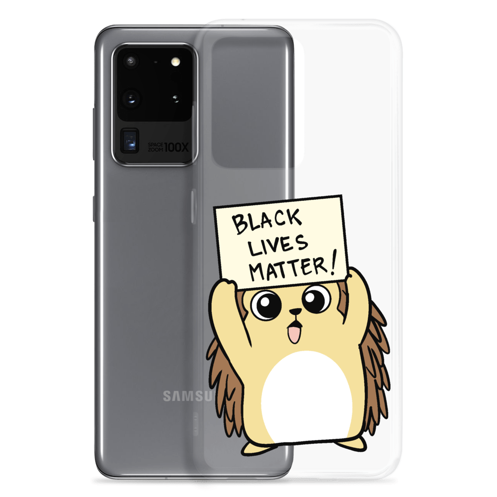 Black Lives Matter Porcupine Cartoon Samsung Case - Proud Libertarian - Cartoons of Liberty