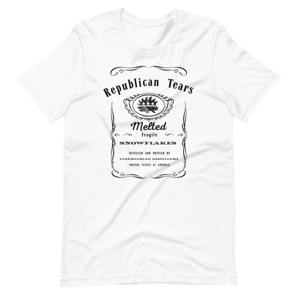 Republican tears Short-Sleeve Unisex T-Shirt - Proud Libertarian - Proud Libertarian