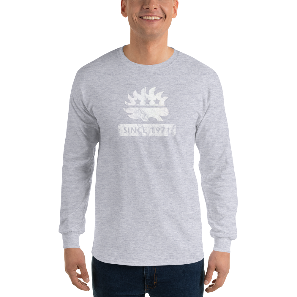 Libertarian Porcupine (Since 1971) Men’s Long Sleeve Shirt - Proud Libertarian - Proud Libertarian