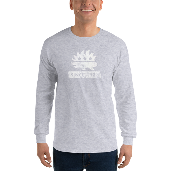 Libertarian Porcupine (Since 1971) Men’s Long Sleeve Shirt - Proud Libertarian - Proud Libertarian