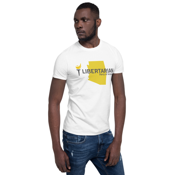 Libertarian Party of Arizona Short-Sleeve Unisex T-Shirt - Proud Libertarian - Proud Libertarian