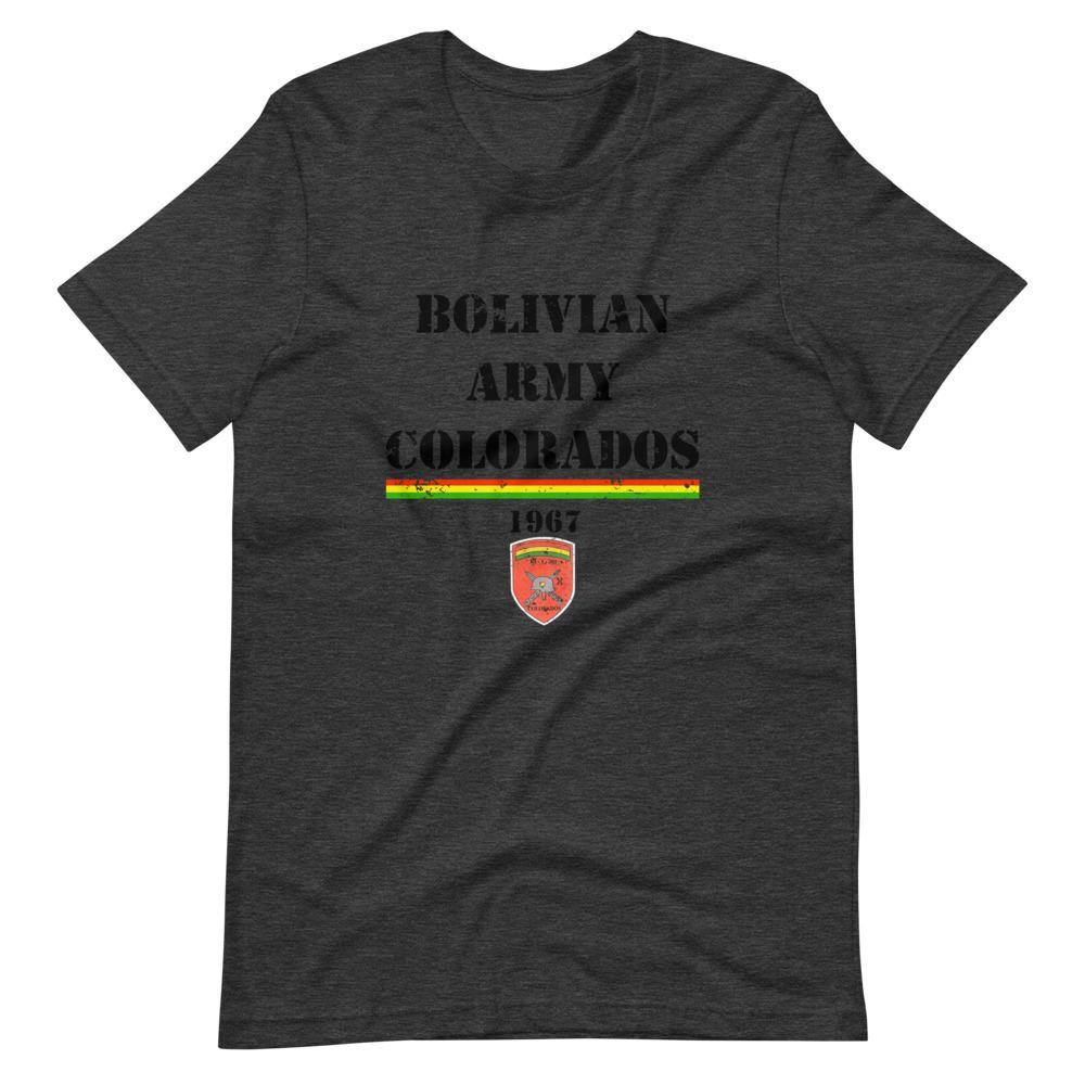 Bolivian Army 1967 Short-Sleeve Unisex T-Shirt - Proud Libertarian - Libertarian Frontier