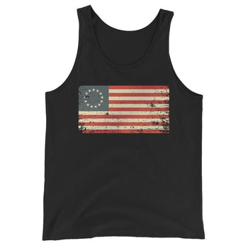 1776 Flag Unisex Tank Top - Proud Libertarian - Libertarian Frontier