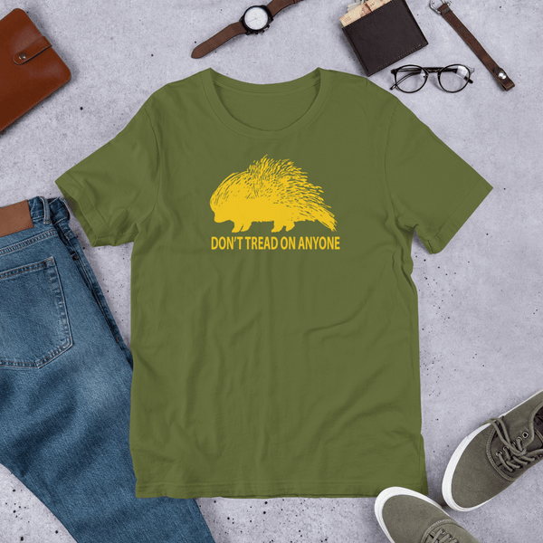 Don't Tread on Anyone Slim-Fit T-Shirt - Proud Libertarian - Proud Libertarian