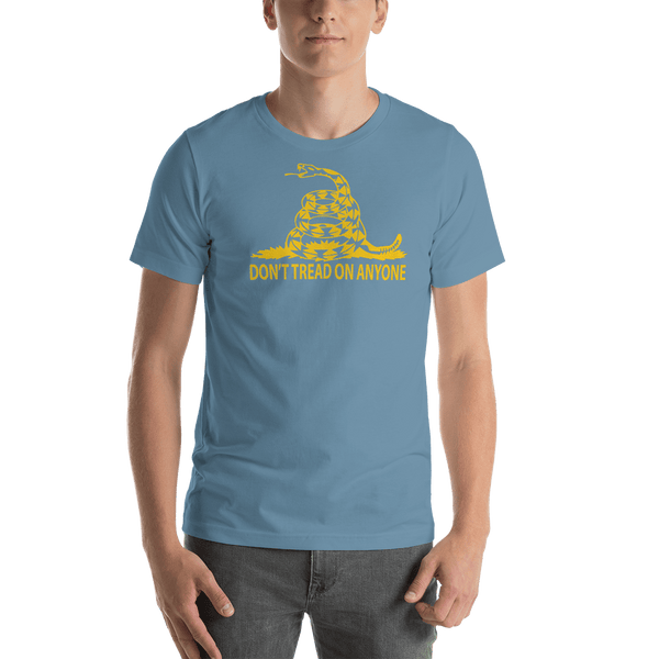 Don't Tread on Anyone Slim-Fit Unisex T-Shirt - Proud Libertarian - Proud Libertarian