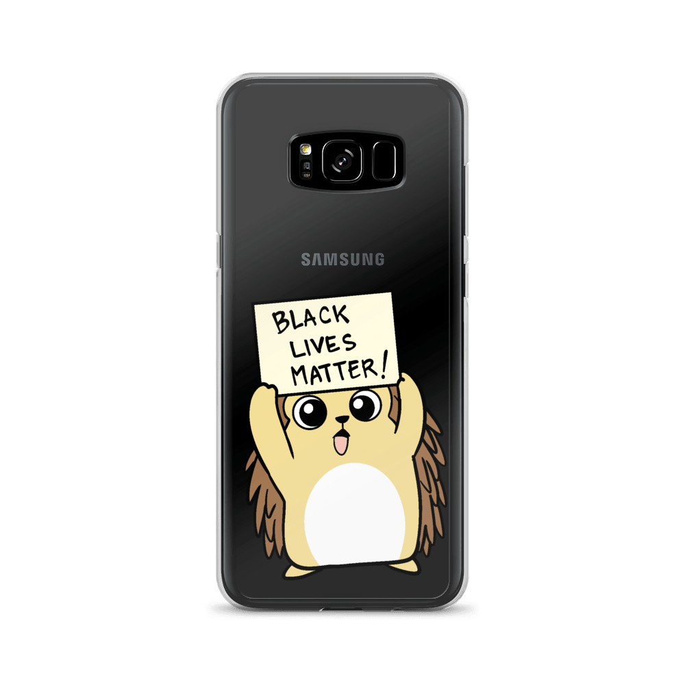 Black Lives Matter Porcupine Cartoon Samsung Case - Proud Libertarian - Cartoons of Liberty