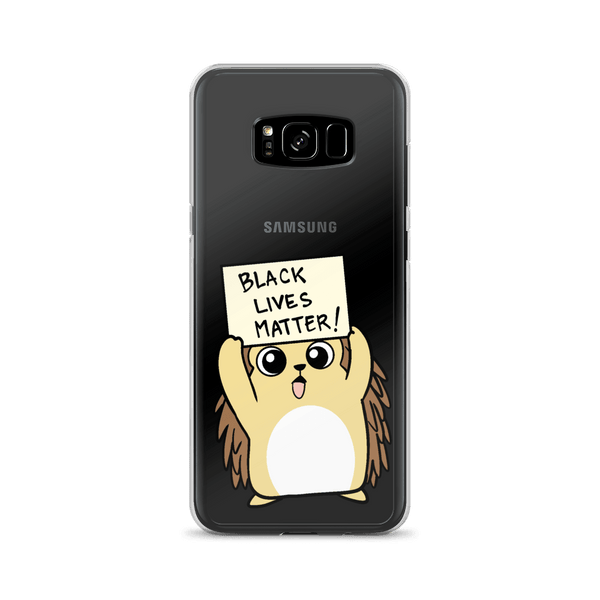 Black Lives Matter Porcupine Cartoon Samsung Case - Proud Libertarian - Cartoons of Liberty