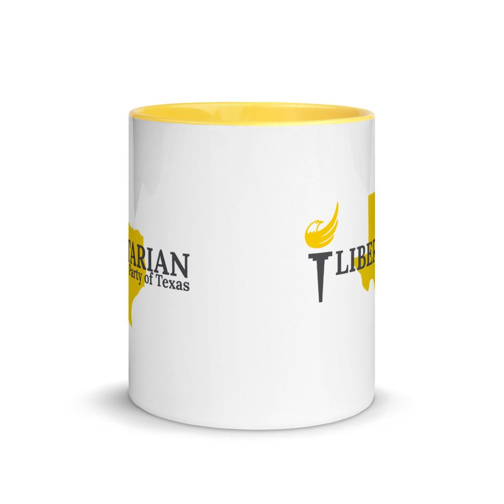 Libertarian Party of Texas Mug with Color Inside - Proud Libertarian - Proud Libertarian