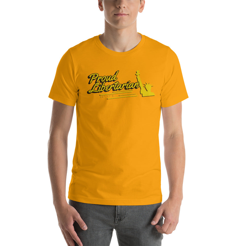 Proud Libertarian Short-Sleeve Unisex T-Shirt - Proud Libertarian - Proud Libertarian