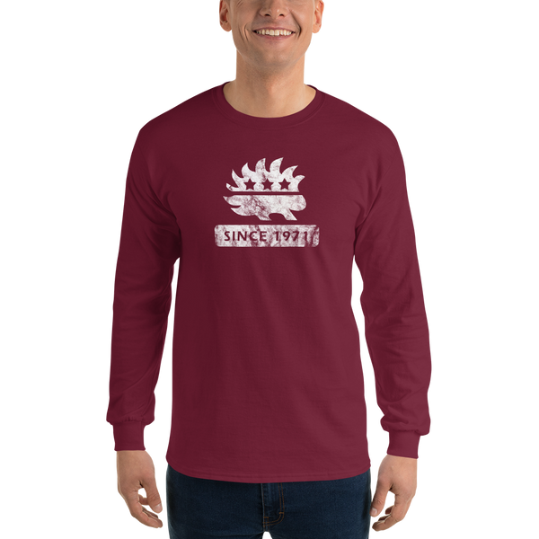 Libertarian Porcupine (Since 1971) Men’s Long Sleeve Shirt - Proud Libertarian - Proud Libertarian