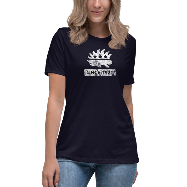 Libertarian Porcupine (Since 1971) Women's Relaxed T-Shirt - Proud Libertarian - Proud Libertarian