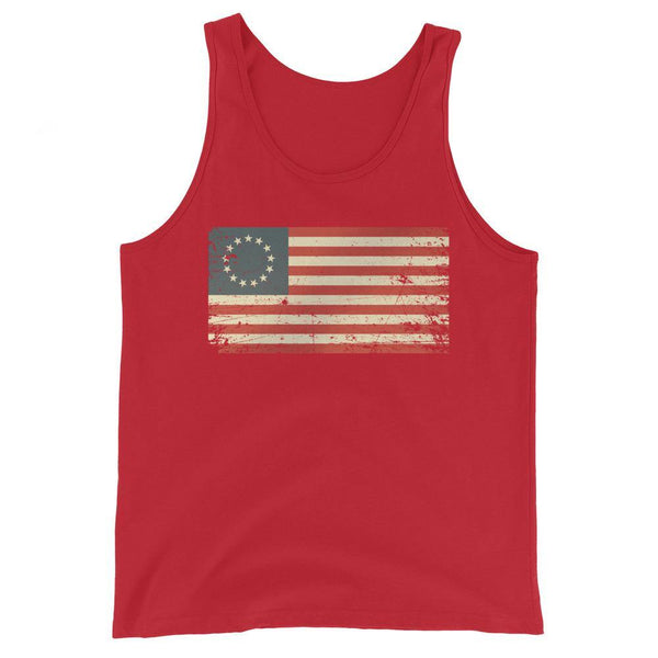 1776 Flag Unisex Tank Top - Proud Libertarian - Libertarian Frontier