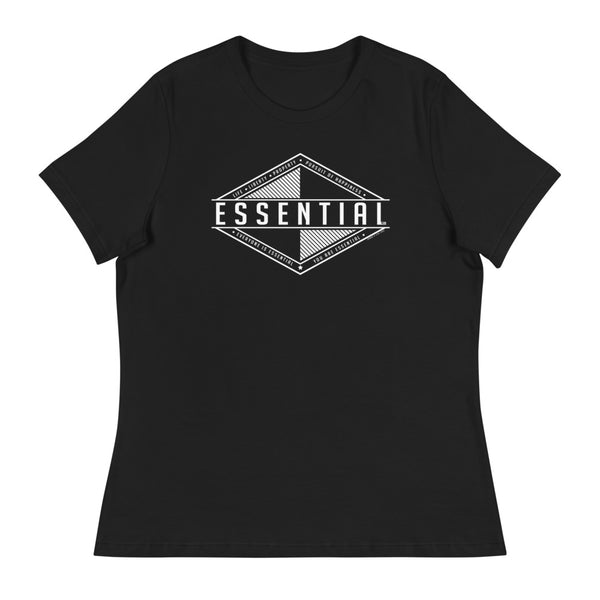 Liberty is Essential - Women's Relaxed T-Shirt - Proud Libertarian - Pirate Smile