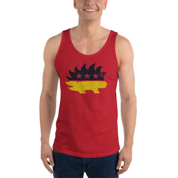 Ancap Porcupine Unisex Tank Top - Proud Libertarian - Libertarian Frontier