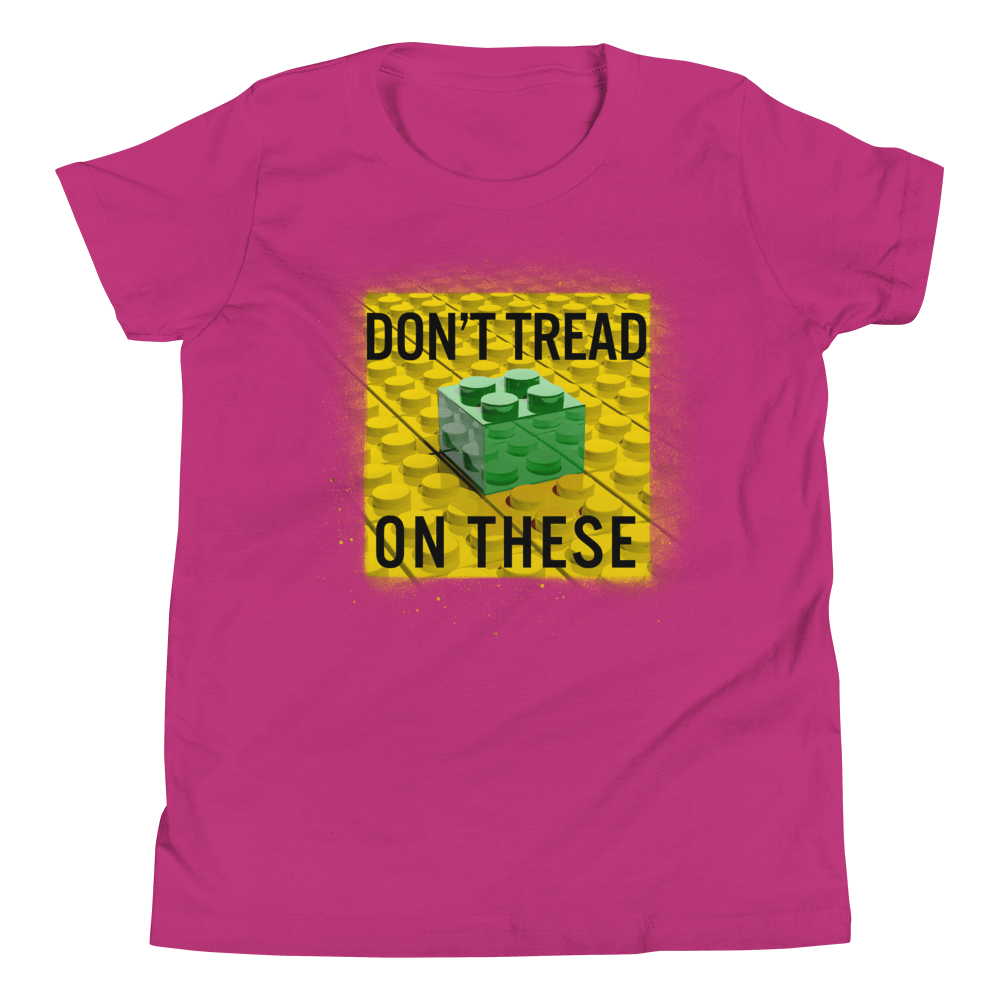 Don't Tread on These Bricks Youth Short Sleeve T-Shirt - Proud Libertarian - Proud Libertarian