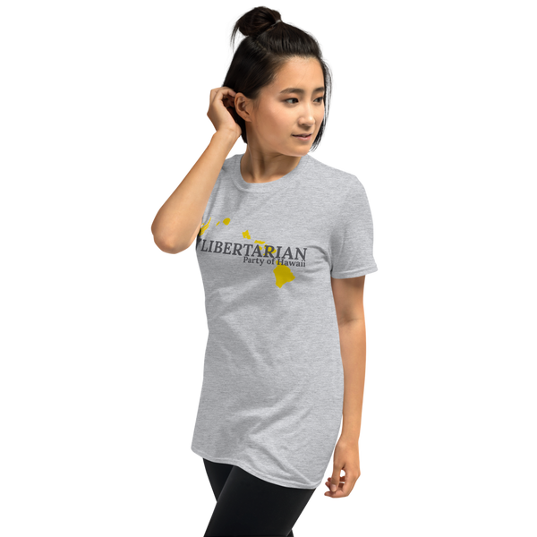 Libertarian Party of Hawaii Short-Sleeve Unisex T-Shirt - Proud Libertarian - Proud Libertarian