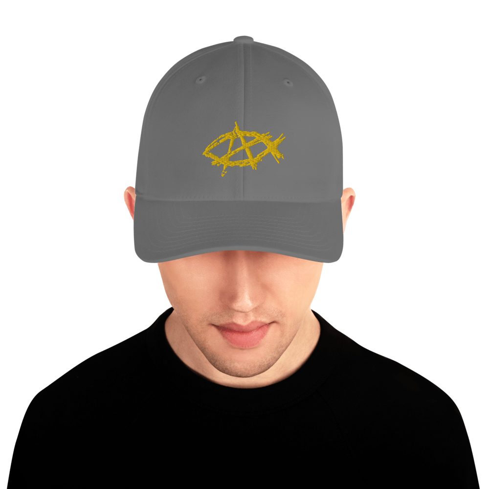 AnarchoChristian FlexFit Cap - Proud Libertarian - AnarchoChristian