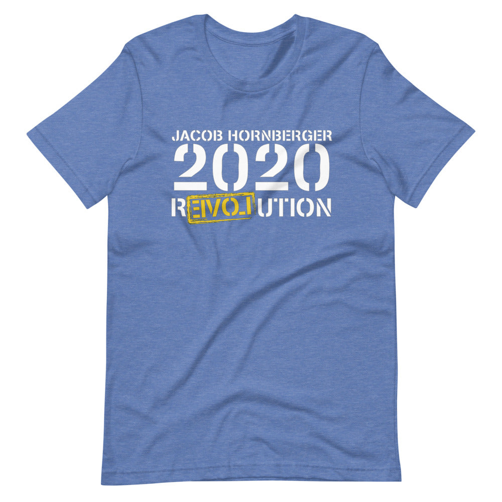 Hornberger 2020 Retro Short-Sleeve Unisex T-Shirt - Proud Libertarian - Libertarian Frontier