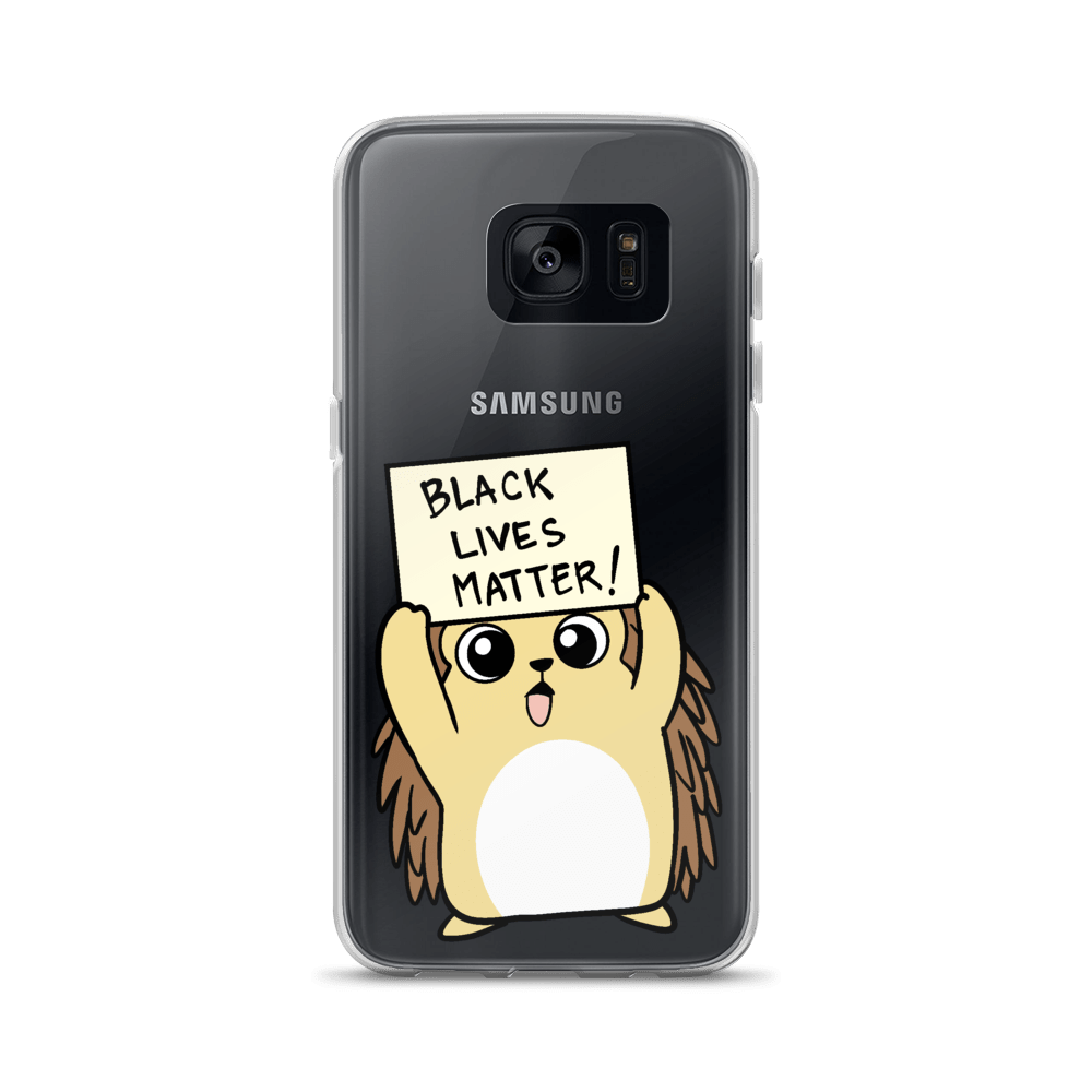 Black Lives Matter Porcupine Cartoon Samsung Case - Proud Libertarian - Cartoons of Liberty