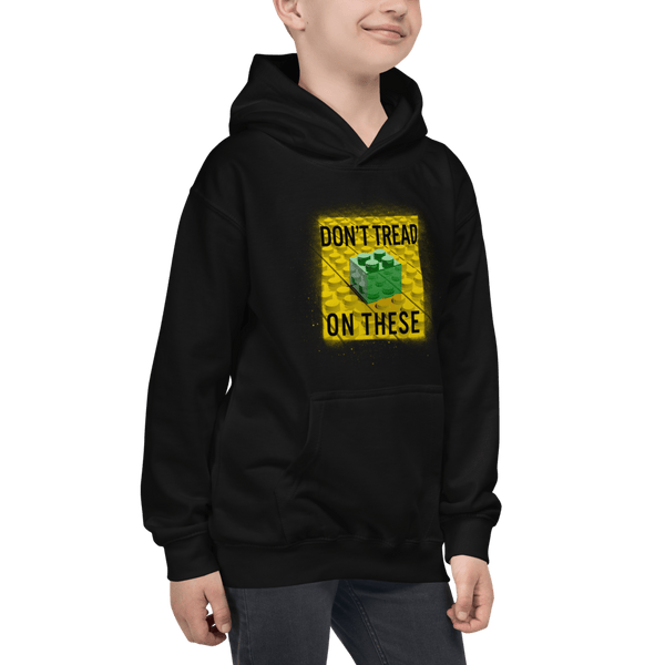 Don't Tread on These Bricks Youth Hoodie - Proud Libertarian - Proud Libertarian