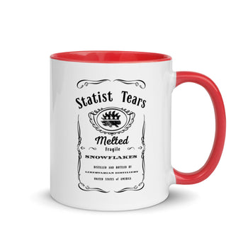 Statist Tears Mug with Color Inside - Proud Libertarian - Proud Libertarian