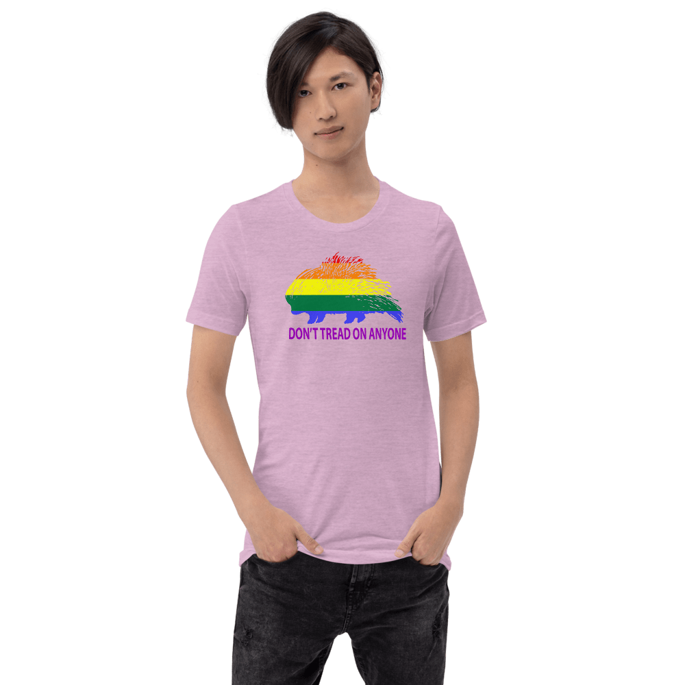 Don't Tread on Anyone LGBTQ SlimFit Unisex T-Shirt - Proud Libertarian - Proud Libertarian