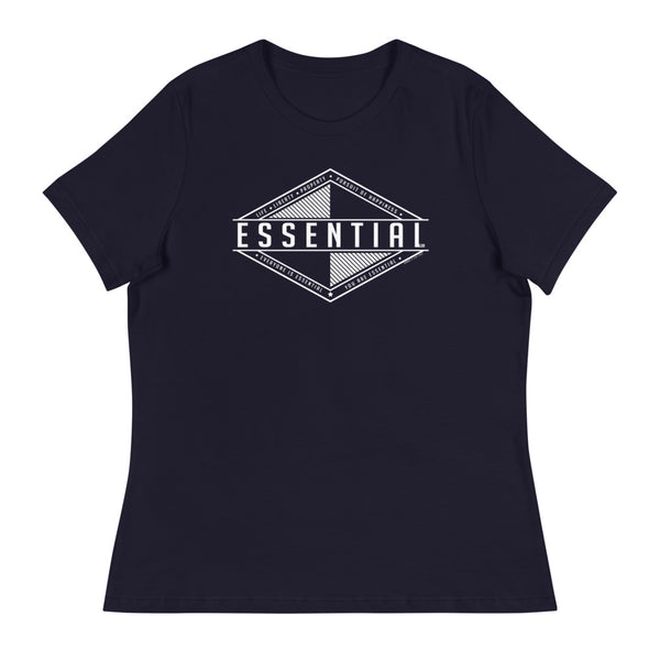 Liberty is Essential - Women's Relaxed T-Shirt - Proud Libertarian - Pirate Smile