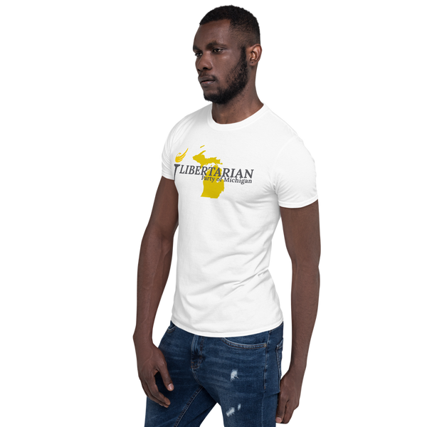 Libertarian Party of Michigan Short-Sleeve Unisex T-Shirt - Proud Libertarian - Proud Libertarian