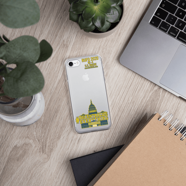 #Decentralize Everything Michael Rufo for Congress iPhone Case - Proud Libertarian - Michael Rufo