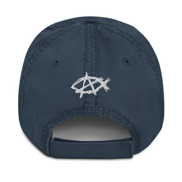 Come and Take Them Anti-War Distressed Dad Hat - Proud Libertarian - AnarchoChristian