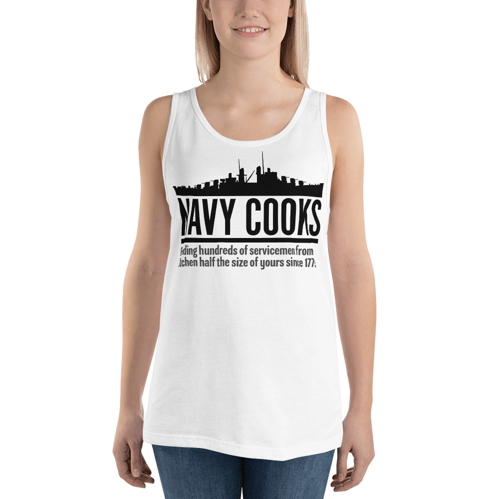 Navy Cooks Unisex Tank Top - Proud Libertarian - Expressman