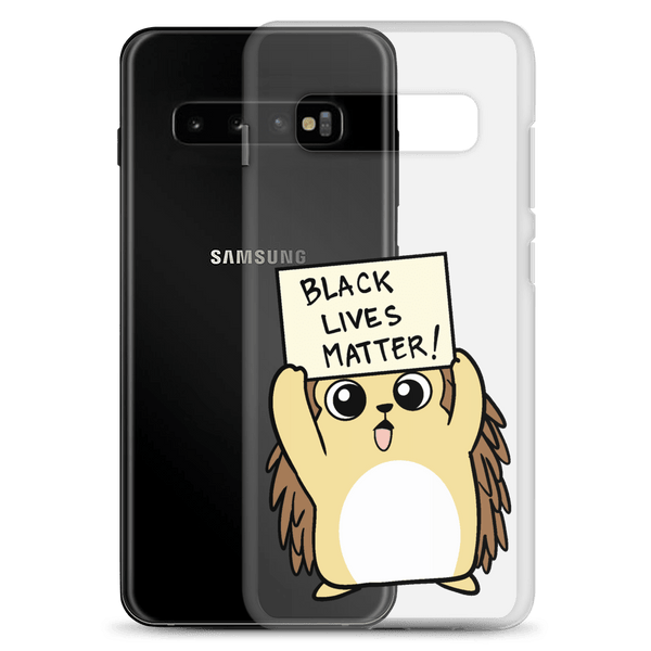 Black Lives Matter Porcupine Cartoon Samsung Case - Proud Libertarian - Cartoons of Liberty