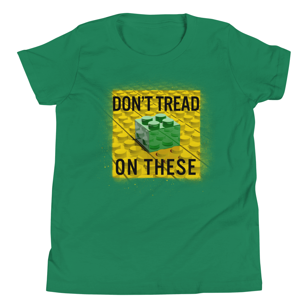 Don't Tread on These Bricks Youth Short Sleeve T-Shirt - Proud Libertarian - Proud Libertarian