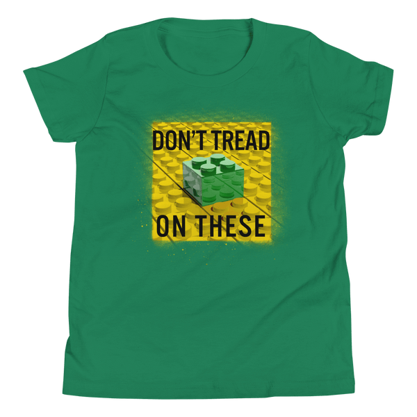 Don't Tread on These Bricks Youth Short Sleeve T-Shirt - Proud Libertarian - Proud Libertarian