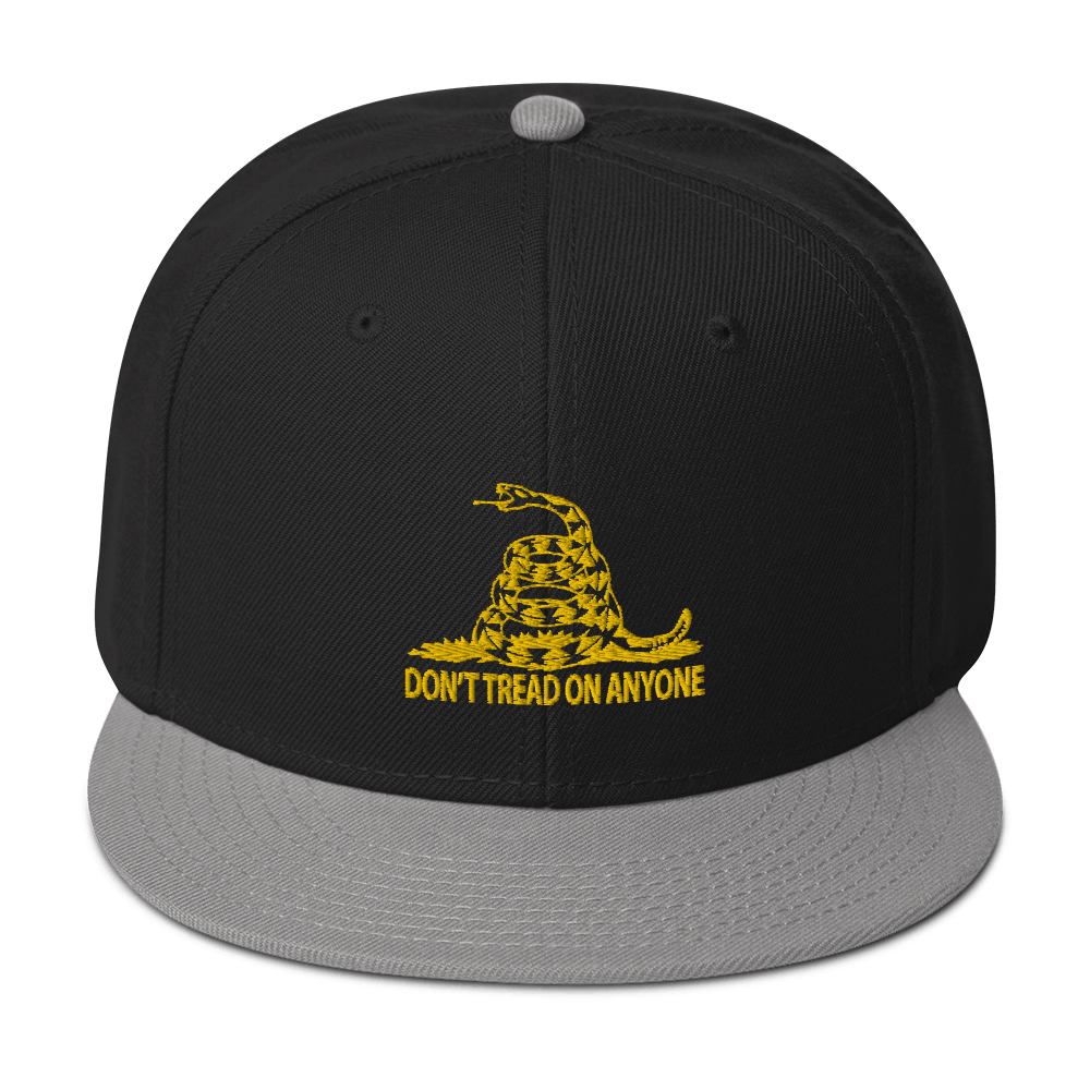 Don't Tread on Anyone Snapback Hat - Proud Libertarian - Proud Libertarian