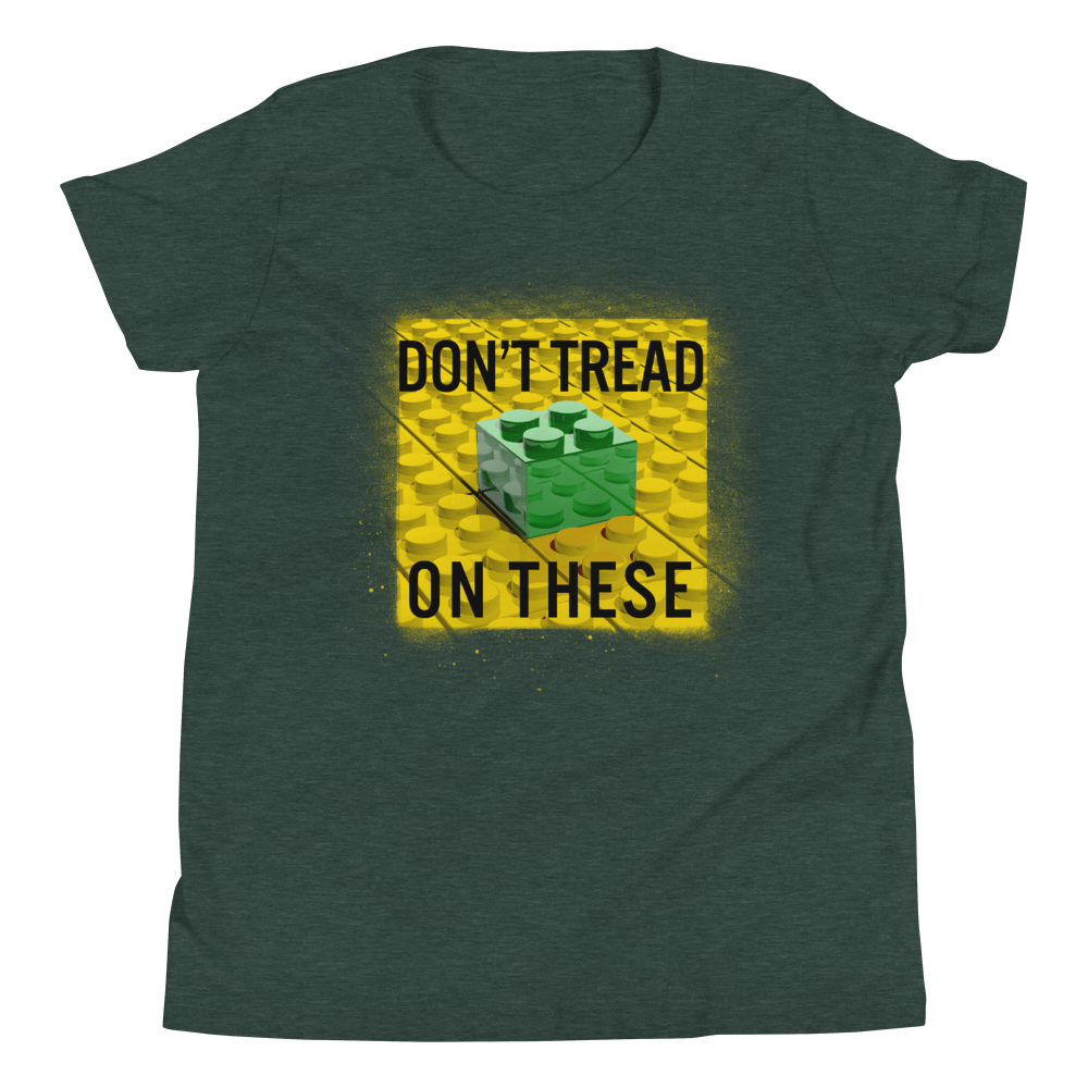 Don't Tread on These Bricks Youth Short Sleeve T-Shirt - Proud Libertarian - Proud Libertarian