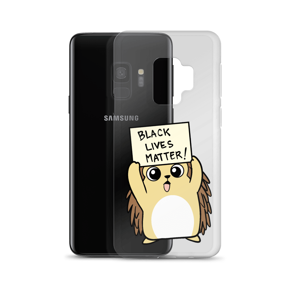 Black Lives Matter Porcupine Cartoon Samsung Case - Proud Libertarian - Cartoons of Liberty