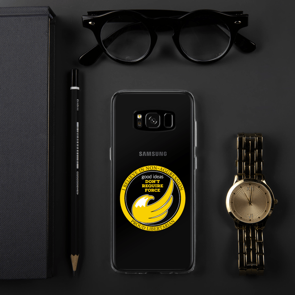 good ideas Don't require Force Samsung Case - Proud Libertarian - Proud Libertarian