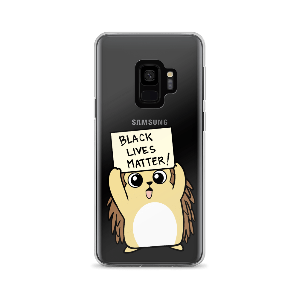 Black Lives Matter Porcupine Cartoon Samsung Case - Proud Libertarian - Cartoons of Liberty