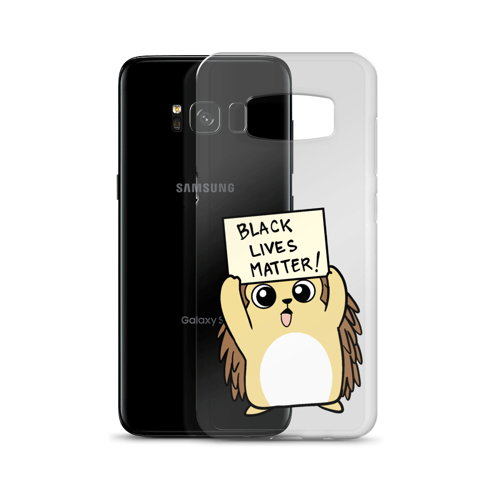 Black Lives Matter Porcupine Cartoon Samsung Case - Proud Libertarian - Cartoons of Liberty