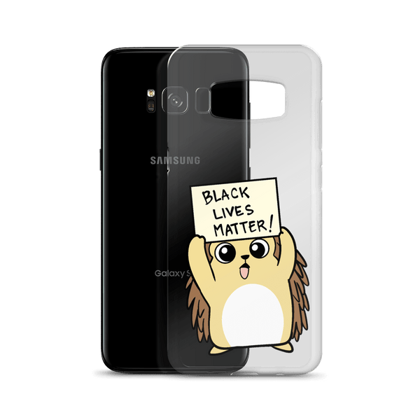 Black Lives Matter Porcupine Cartoon Samsung Case - Proud Libertarian - Cartoons of Liberty