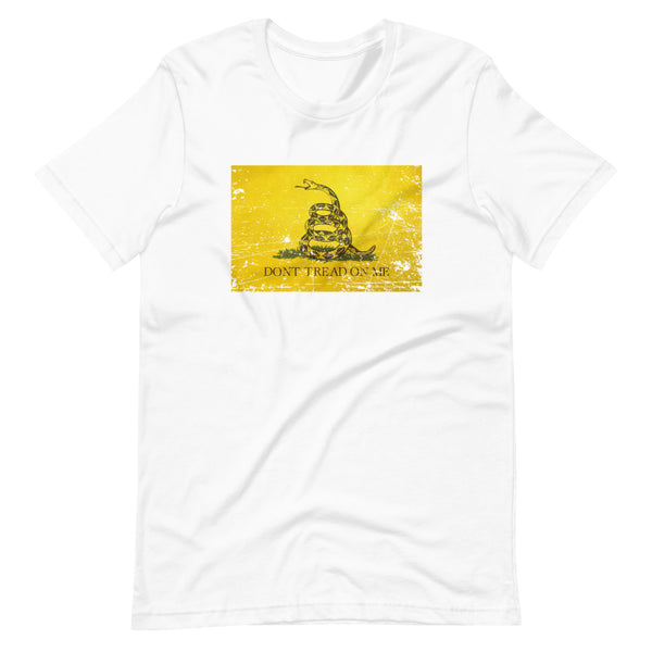 Don't Tread Distressed Short-Sleeve Unisex T-Shirt - Proud Libertarian - Libertarian Frontier