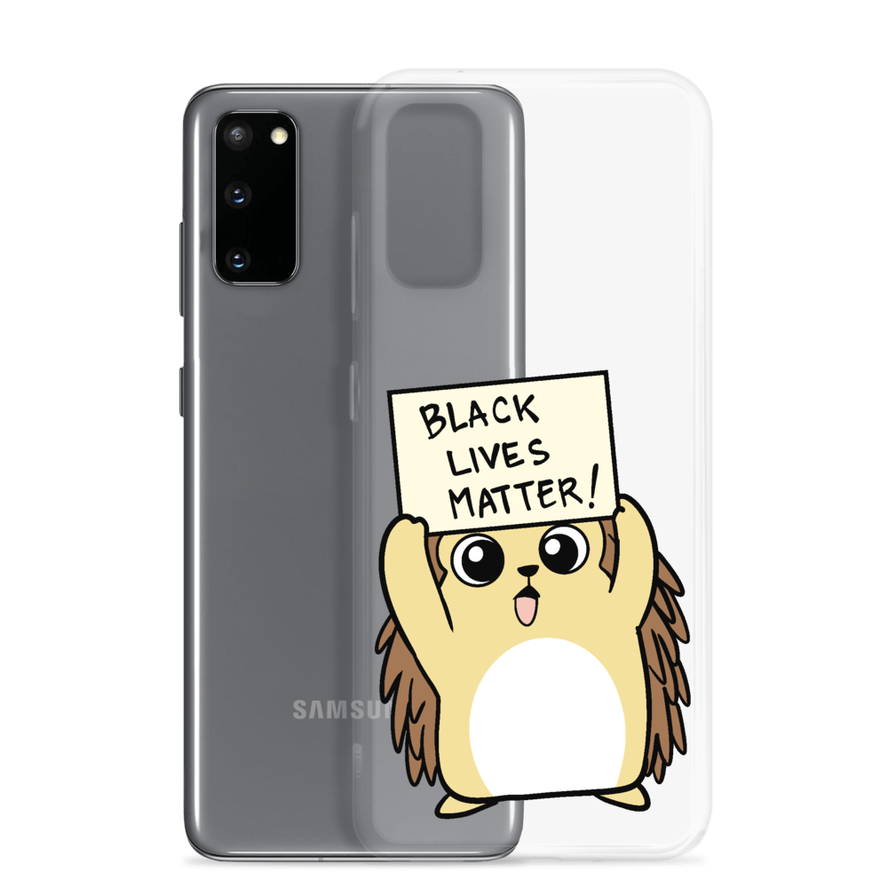 Black Lives Matter Porcupine Cartoon Samsung Case - Proud Libertarian - Cartoons of Liberty