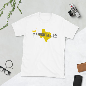 Libertarian Party of Texas Short-Sleeve Unisex T-Shirt - Proud Libertarian - Proud Libertarian