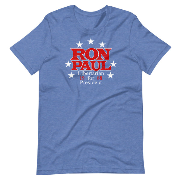 Ron Paul for President Short-Sleeve Unisex T-Shirt - Proud Libertarian - Libertarian Frontier