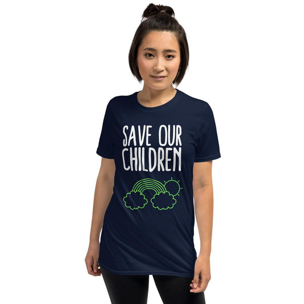 Save Our Children Short-Sleeve Unisex T-Shirt - Proud Libertarian - Proud Libertarian