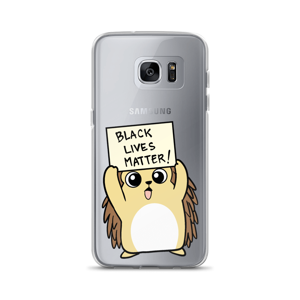 Black Lives Matter Porcupine Cartoon Samsung Case - Proud Libertarian - Cartoons of Liberty